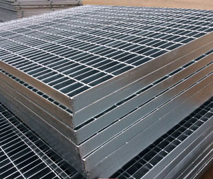 Steel bar grating
